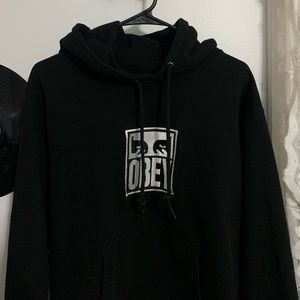 Obey subvert hooded eyes hoodie